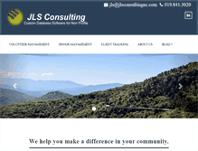Tablet Screenshot of jlsconsultingnc.com